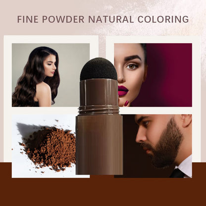 Black & Brown Hair Coloring Sponge with😍 Eyebrow Shaper & Brush Free 😍 | 🔥 BUY 1 GET 1 FREE 🔥(FOR MEN AND WOMEN BOTH)