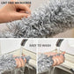 Microfiber Feather Duster Extendable Duster with Extra Long Pole, Bendable Head & Long Handle Dusters for Cleaning Ceiling Fan, High Ceiling, Blinds, Furniture & Cars