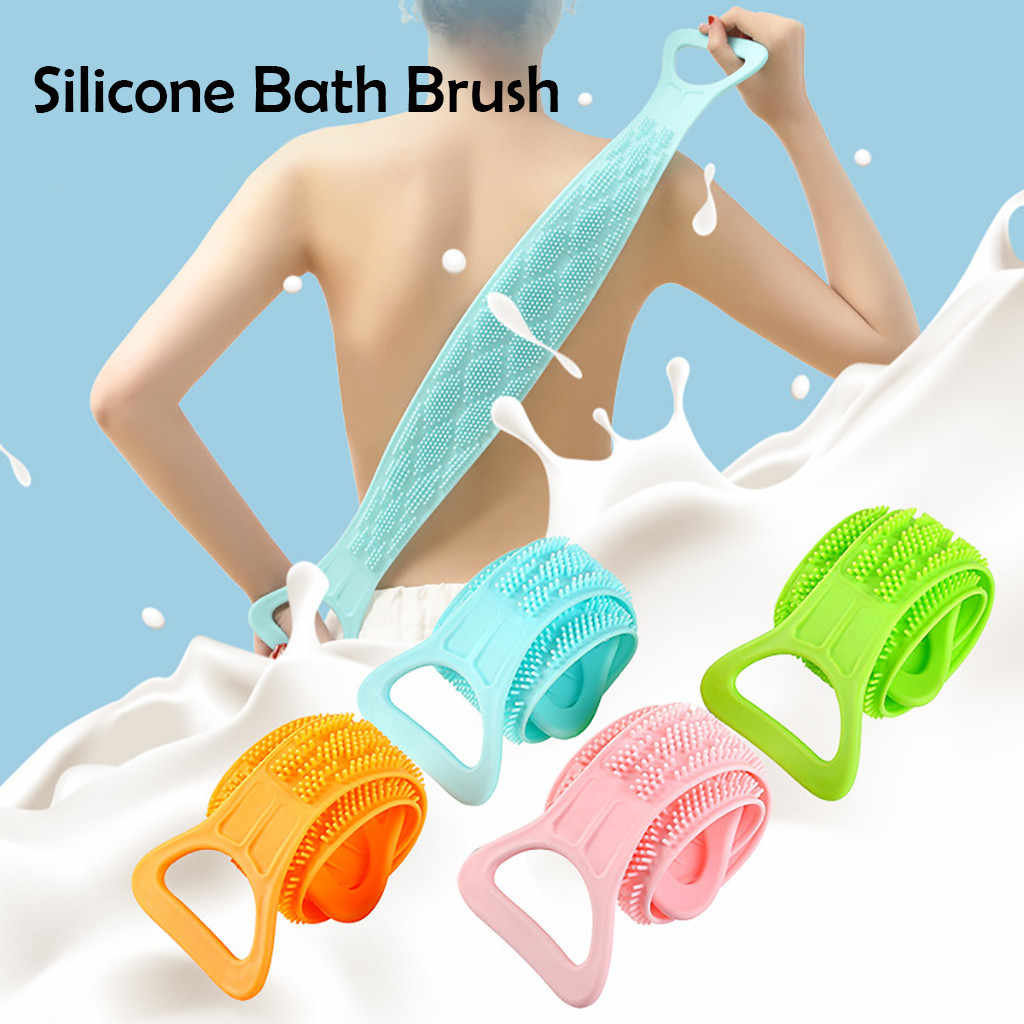 Silicone Bath Body Brush,Exfoliating & Deep Clean,Silcone Body Scrubbers,Comfortable Massage for Your Skin