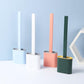 Silicone Flex Toilet Brush With Holder