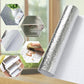 Set of 2 | Self Adhesive Kitchen Oil-proof, Waterproof Kitchen Aluminum Foil Sticker