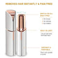 Flawless Electric Painless Facial Hair Remover Trimmers With Led Light(Rose Gold)